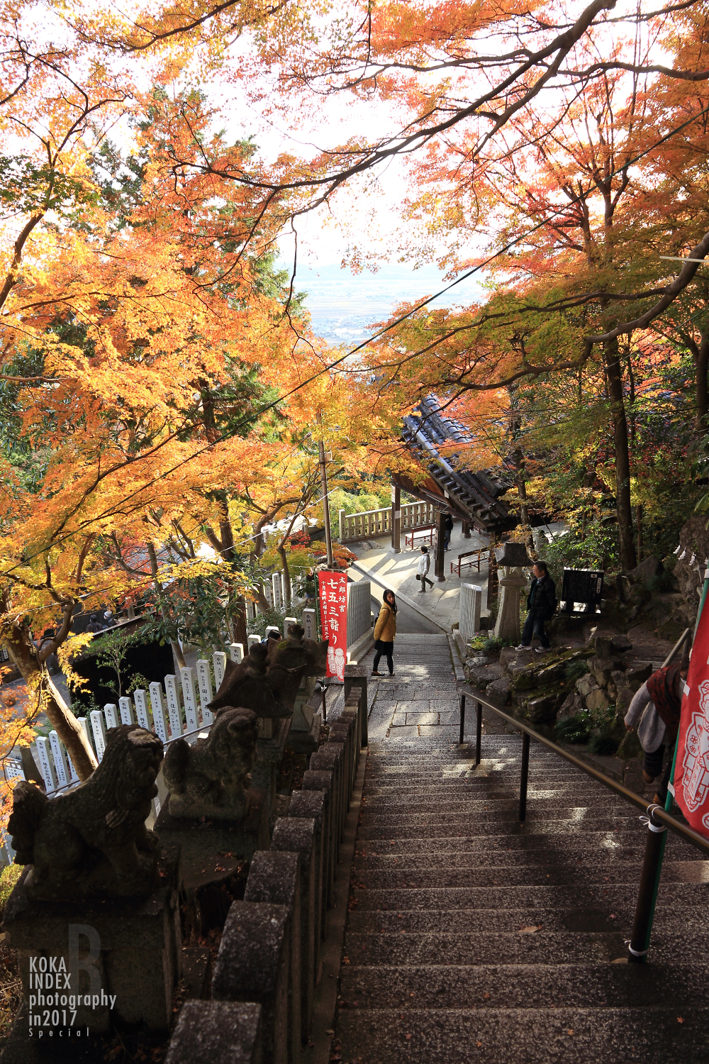 【Spectacular Views of Shiga】Taro-bo Shrine in Higashiomi Feels Like a Small Tibetan Temple(Potala Palace)